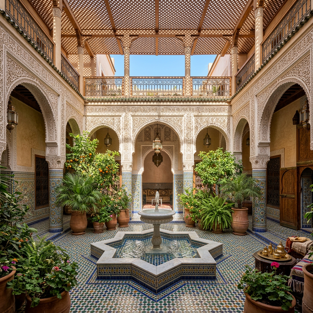 Andalusian Courtyard Home