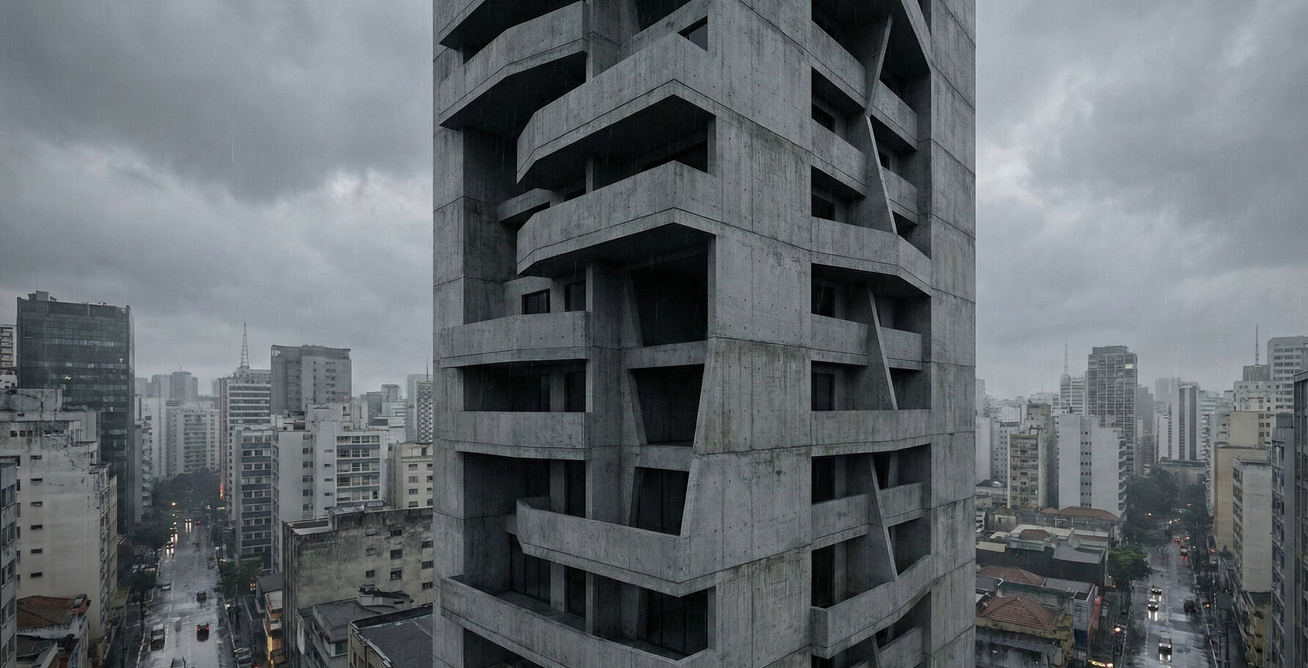 Concrete Tower Residence
