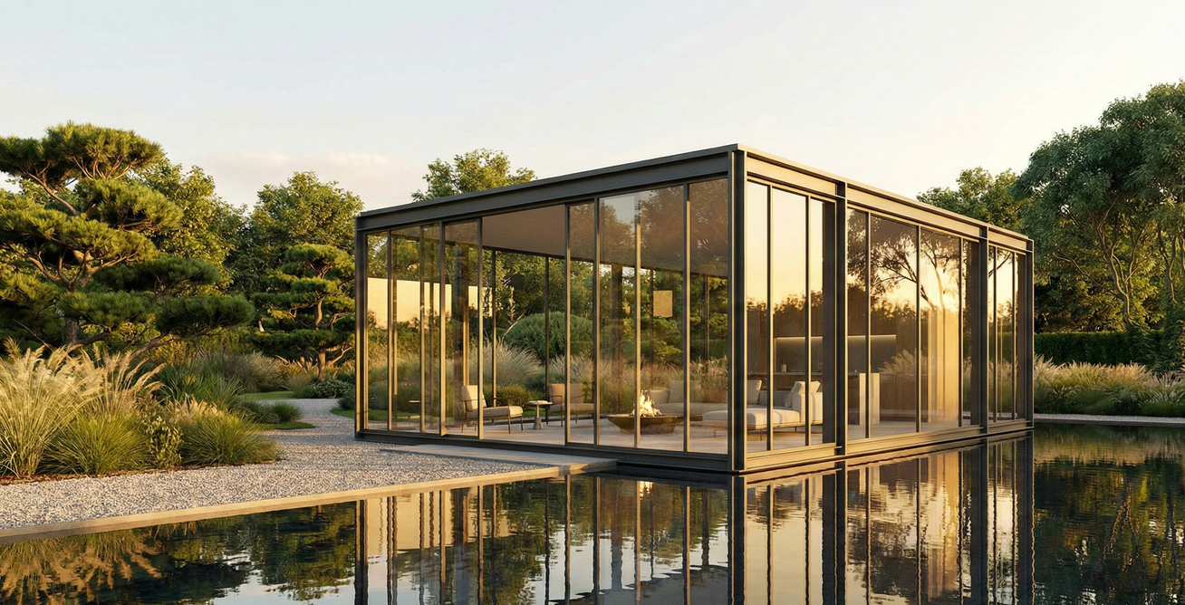 Glass Pavilion Villa
